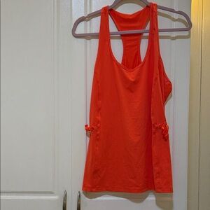 Fabletics Vibrant Orange Tank Top